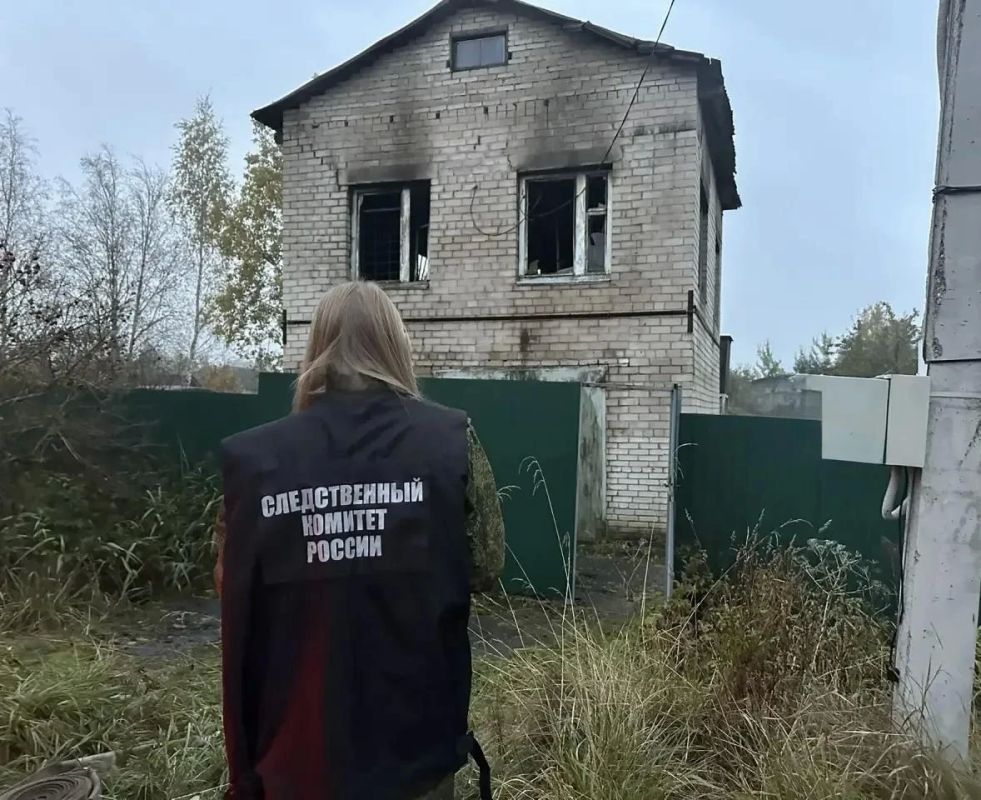 На ночном пожаре в новгородской Панковке погиб мужчина