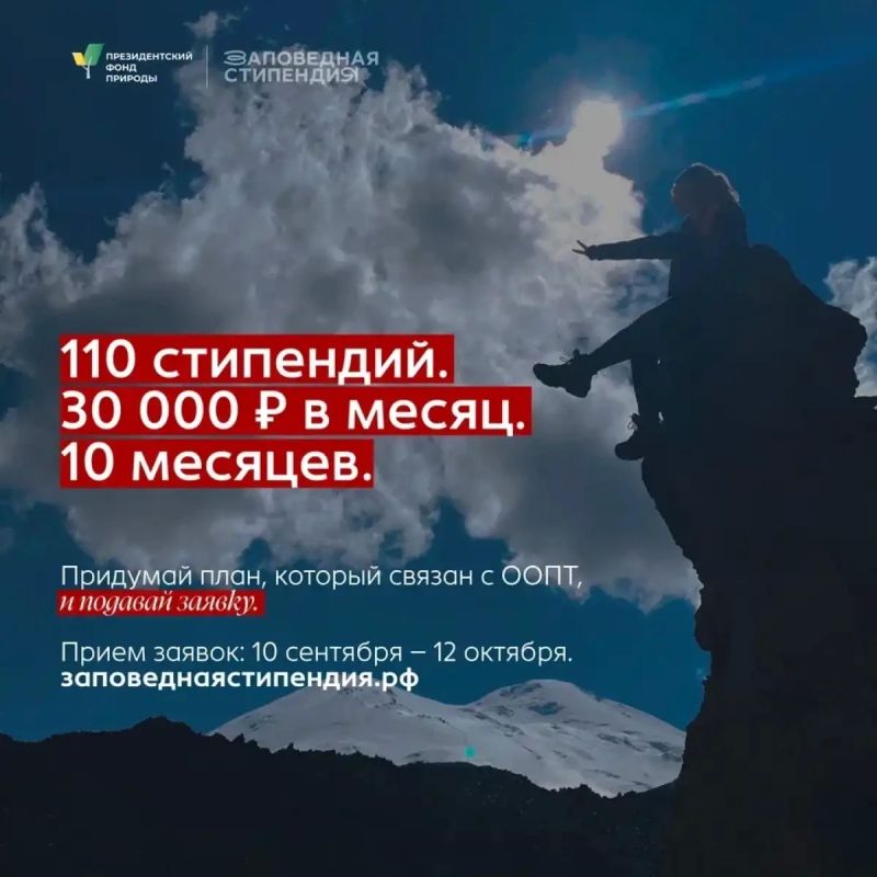 Новгородские студенты могут получить стипендию за проекты по охране природы
