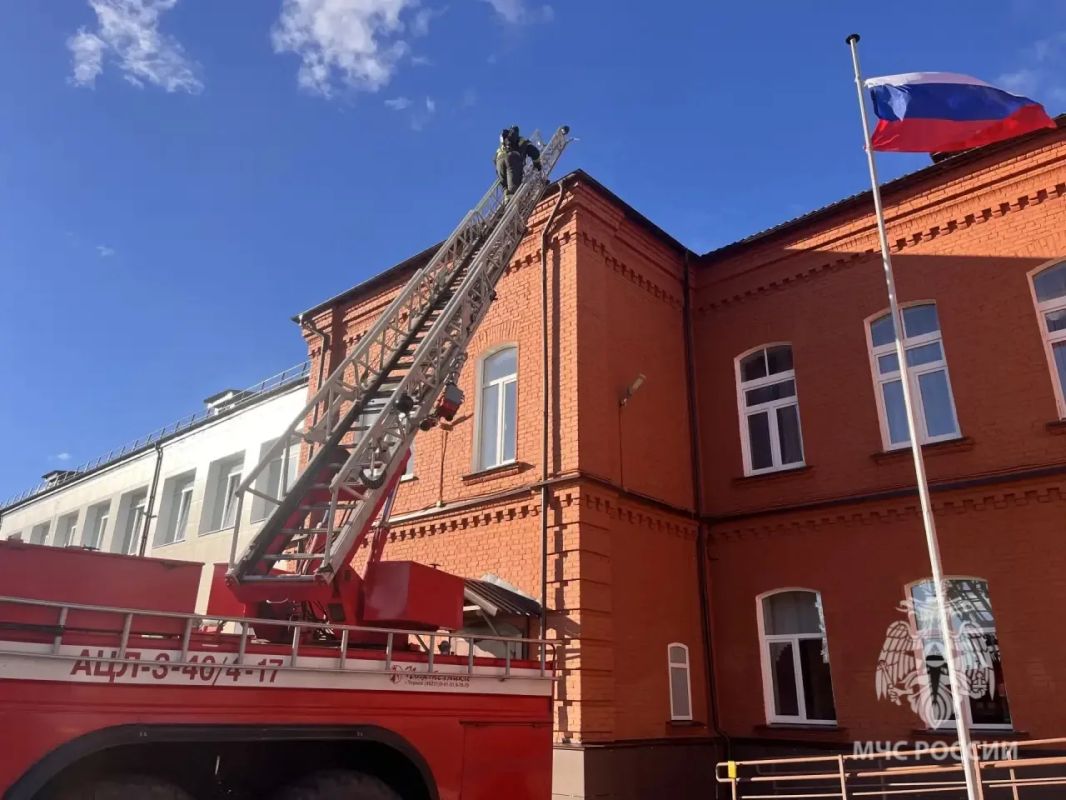 Условный пожар ликвидирован! Условный пожар ликвидирован!