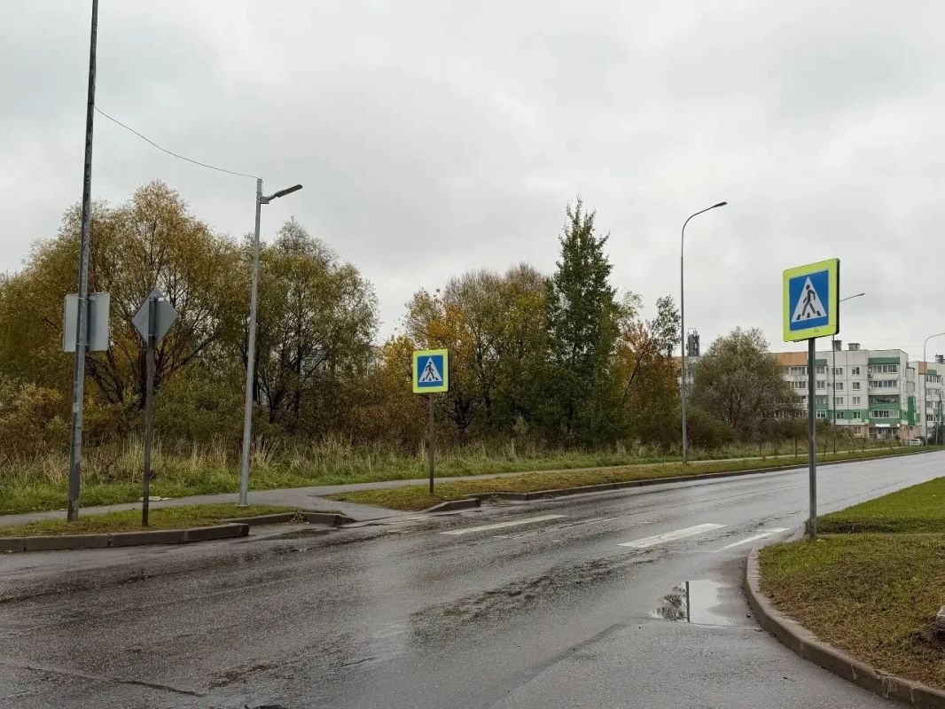 В Великом Новгороде модернизируют освещение на пешеходных переходах В Великом Новгороде модернизируют освещение на пешеходных переходах