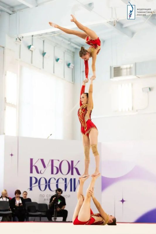 Новгородки выиграли бронзу Кубка России по спортивной акробатике Новгородки выиграли бронзу Кубка России по спортивной акробатике