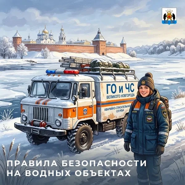 Правила безопасности на водных объектах в осенне-зимний период